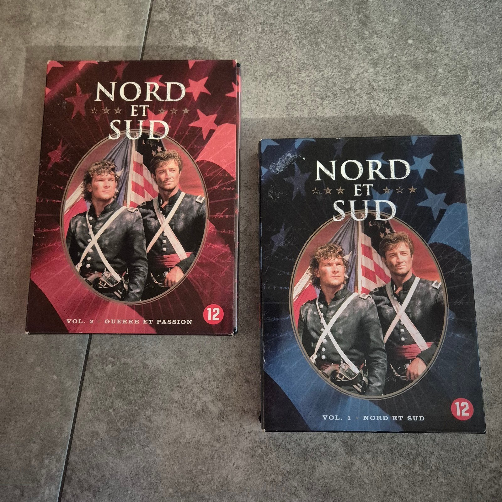 3 delige dvd boxen Nord and South, vol.1 en 2, Vanaf 12 jaar, Ophalen of Verzenden