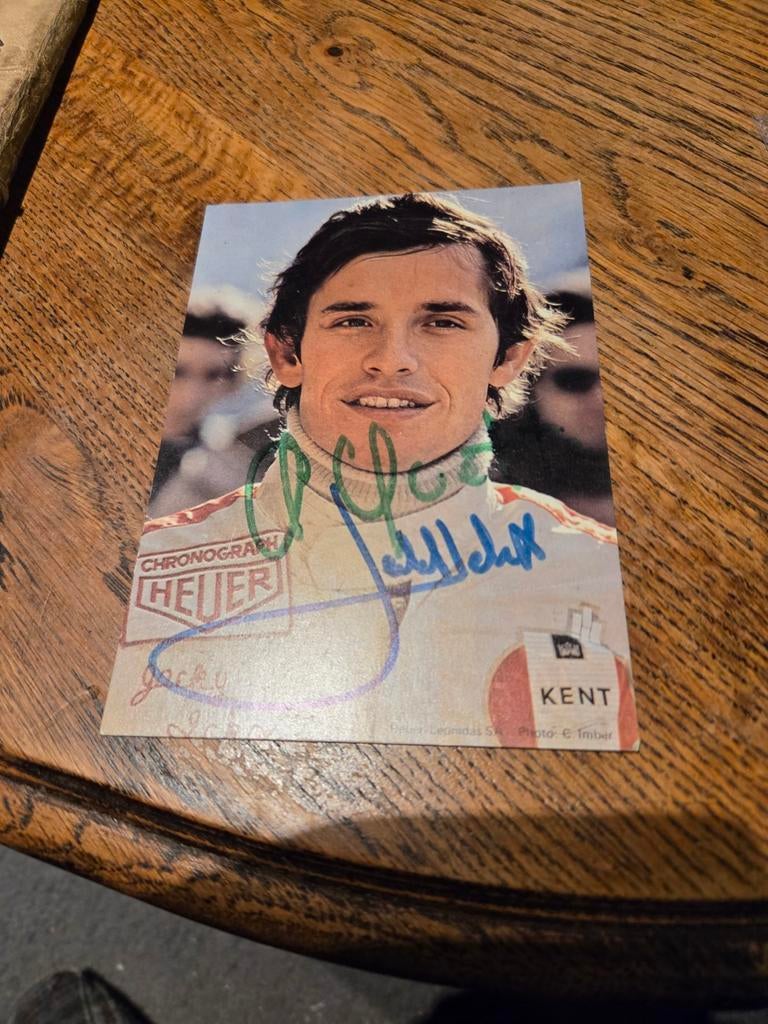 Handtekening Jaky ickx, Ophalen of Verzenden