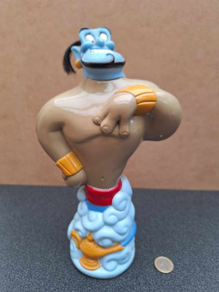 Figurine Disney Aladin, Génie bouteille bain mousse, Enlèvement ou Envoi, Utilisé