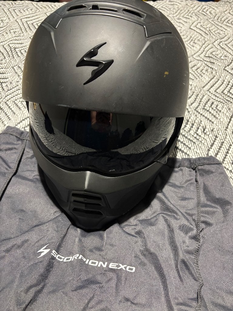 Casque moto scorpion, Motos, Autres marques, M, Seconde main, Casque intégral