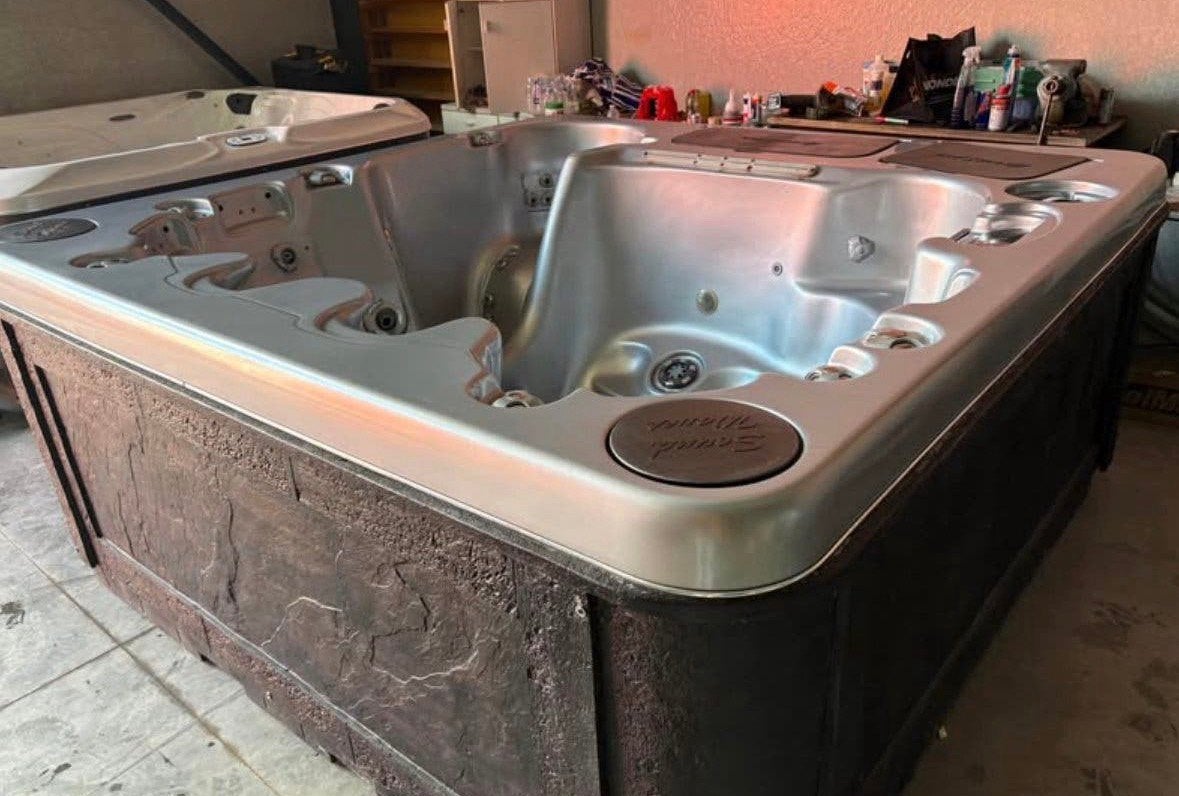 Jacuzzi 5-6 personnes – Livraison et Instalation Gratuite., Jardin & Terrasse, Enlèvement, Comme neuf