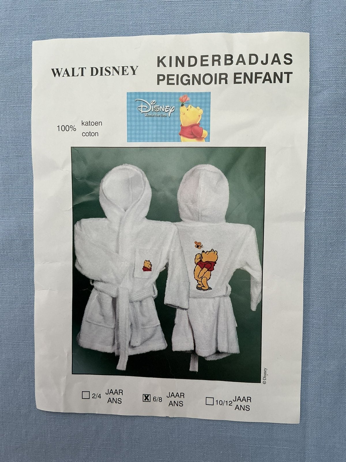 Nieuwe kamerjas/ badjas ‘DISNEY’ maat 6-8 jaar., Enfants & Bébés, Enlèvement, Neuf