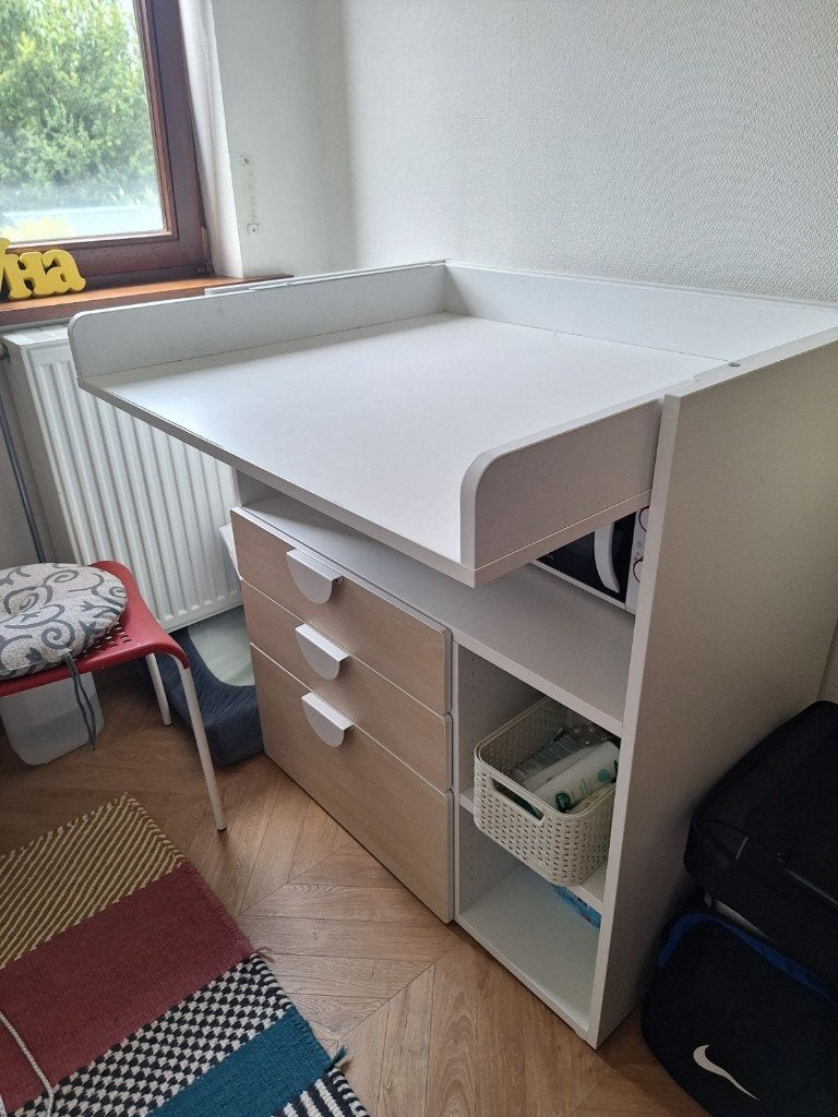 IKEA SMÅSTAD verzorgingstafel / commode – uitstekende staat, Huis en Inrichting, Ophalen, Overige materialen, 75 cm of meer, 100 tot 150 cm