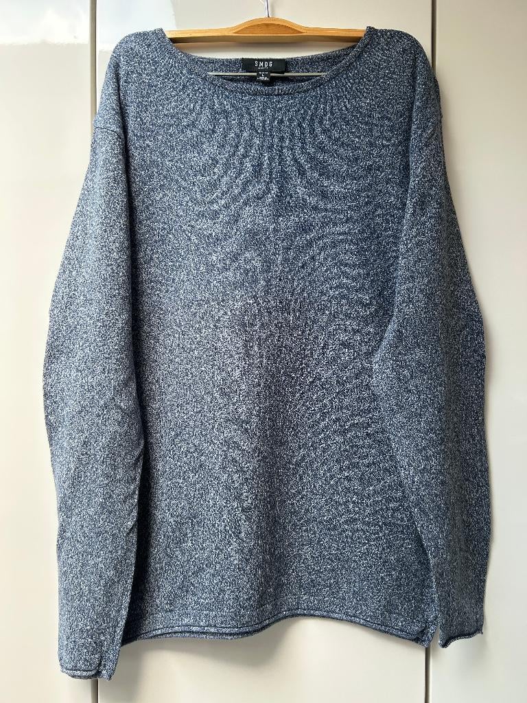SMOG blauwe trui - Maat L, Maat 52/54 (L), Blauw, Ophalen of Verzenden, SMOG