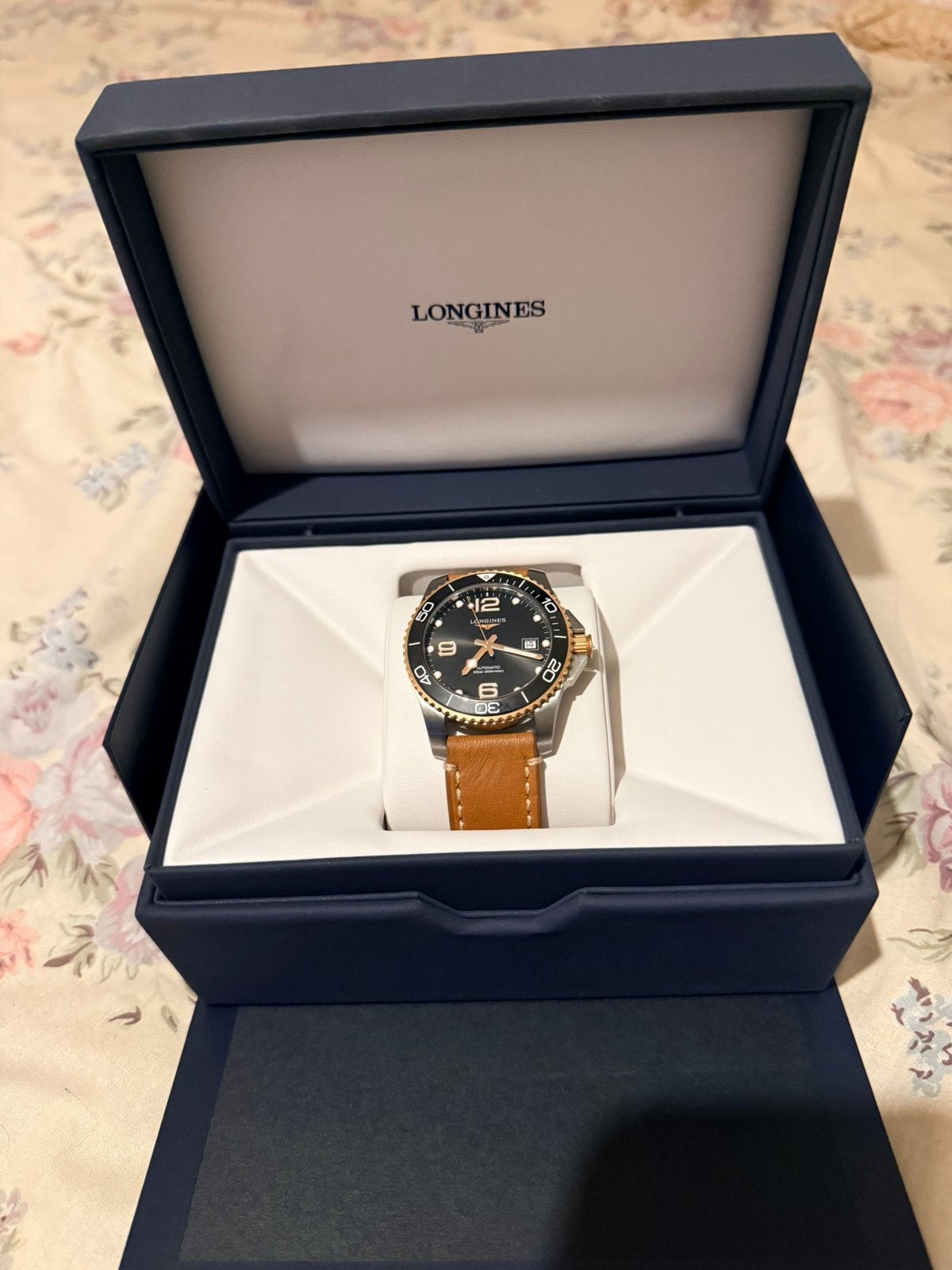 Longines HydroConquest Two-Tone Rose Gold – Complete Set, Autres marques, Acier, Enlèvement, Acier