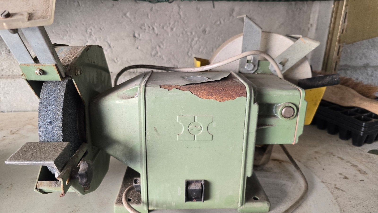Hanning SSK 18/20 Droog- en Natslijpmachine (West-Germany), Doe-het-zelf en Bouw, Ophalen