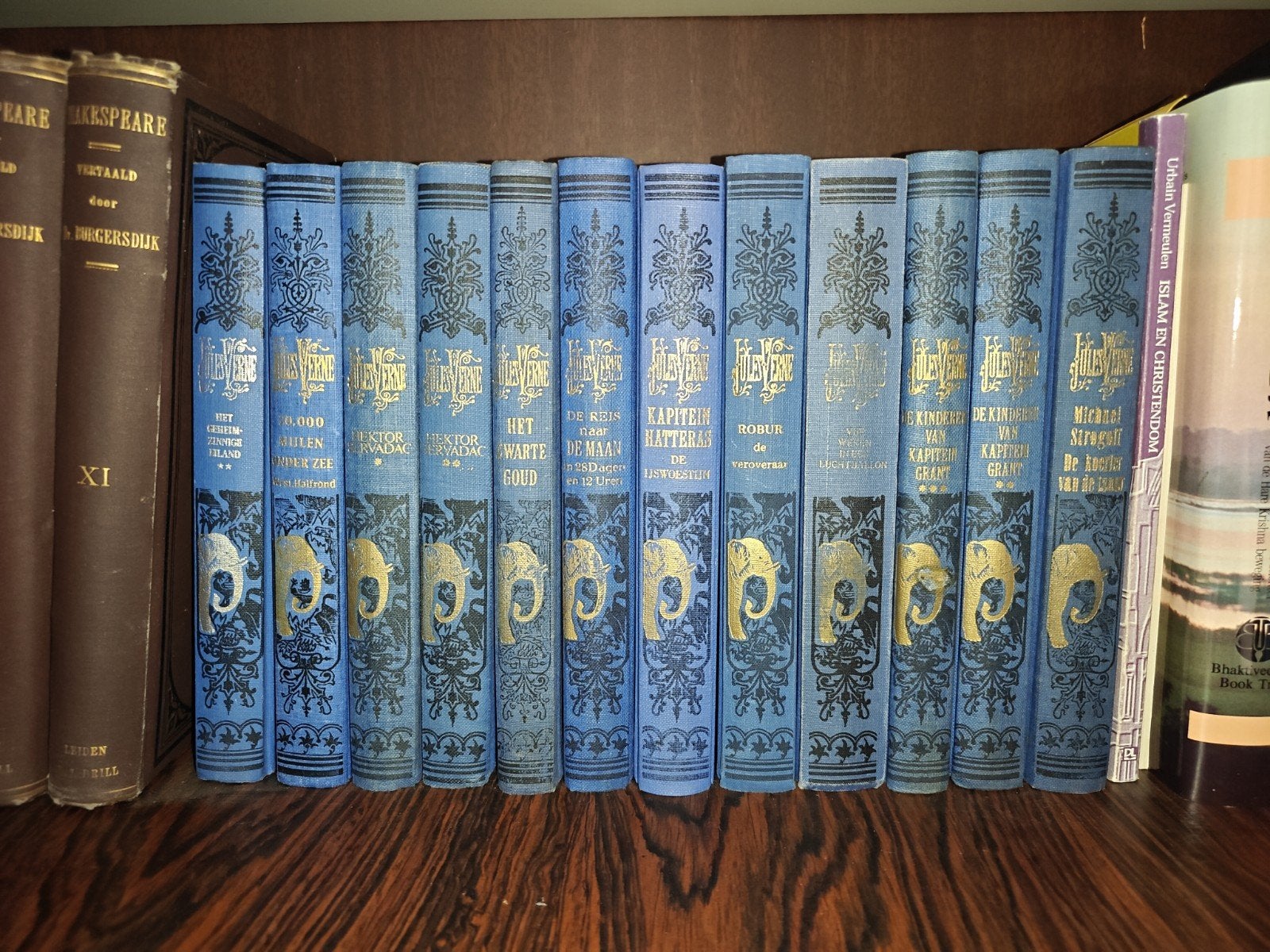 Collection de livres Jules Verne, Livres, Enlèvement ou Envoi