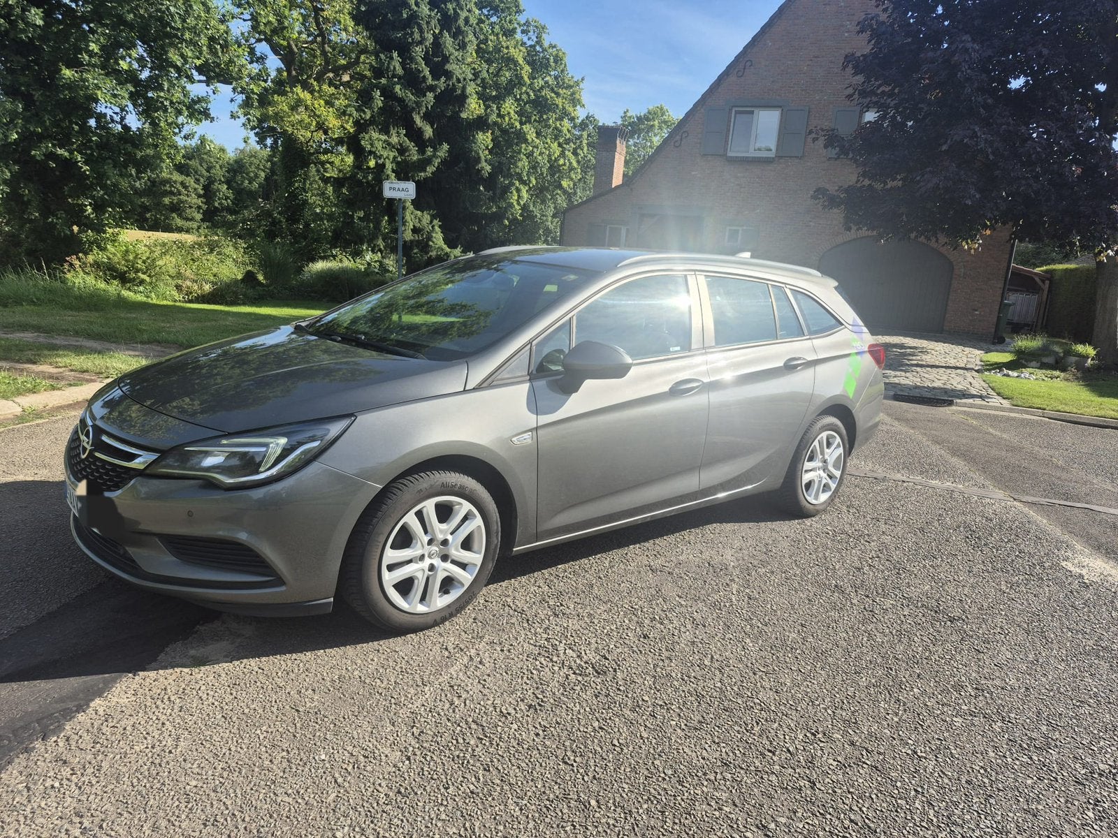 ASTRA 1,4cc BENZIN 2018 GPS AIRCO 237,000KM 0032471654764, Argent ou Gris, Achat, Euro 6, Entreprise