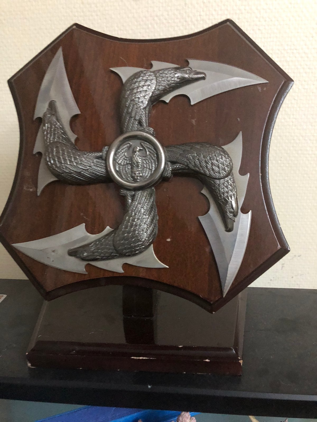 Objet décoratif avec motif aigle, Antiquités & Art, Enlèvement ou Envoi
