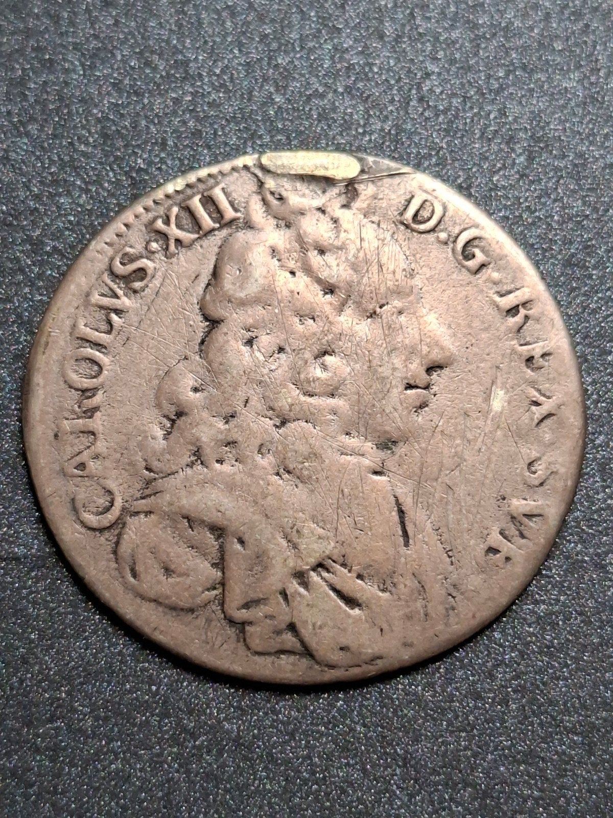 argent 2 mark 1699 de Suède, Enlèvement ou Envoi