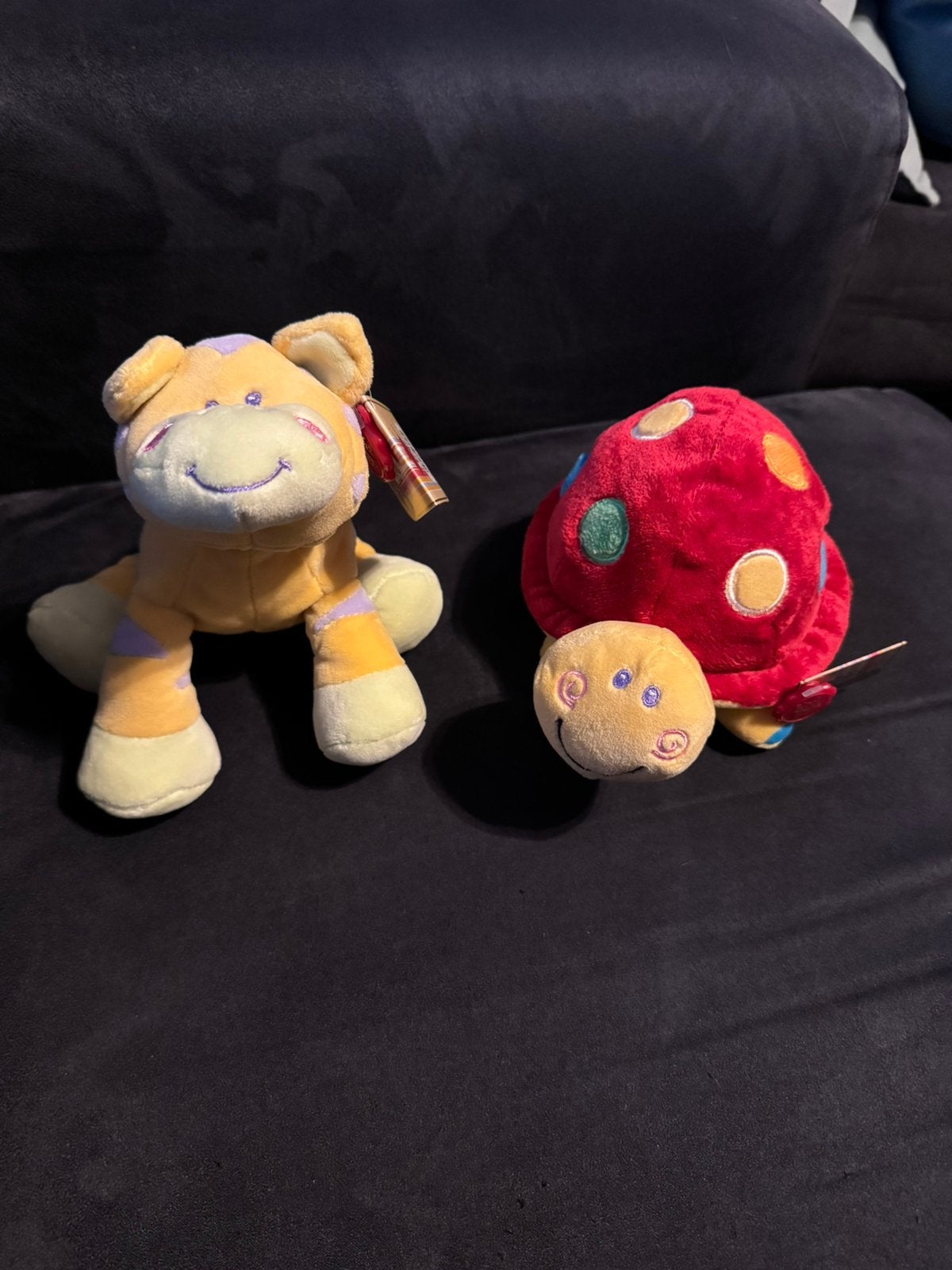 2 babyknuffels, Overige karakters, Ophalen, Zo goed als nieuw, Tijger