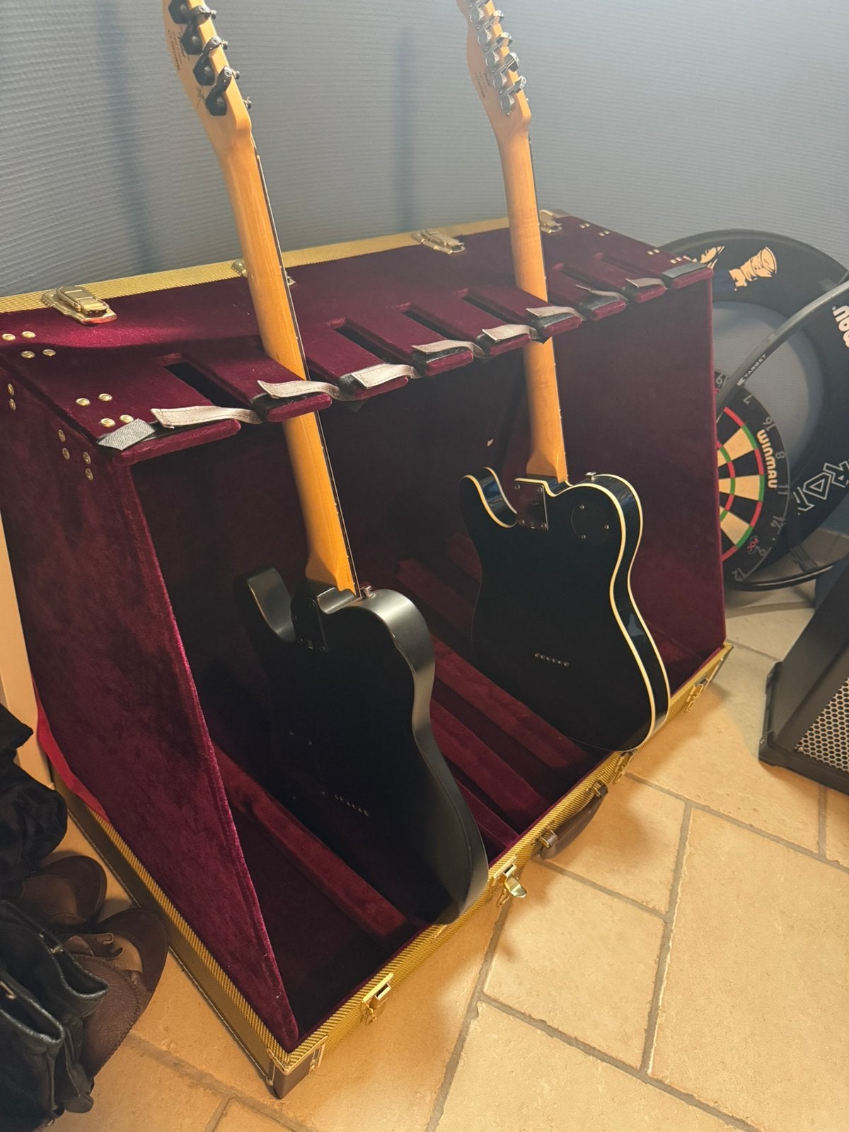 Gitaar rack koffer, Muziek en Instrumenten, Ophalen, Zo goed als nieuw