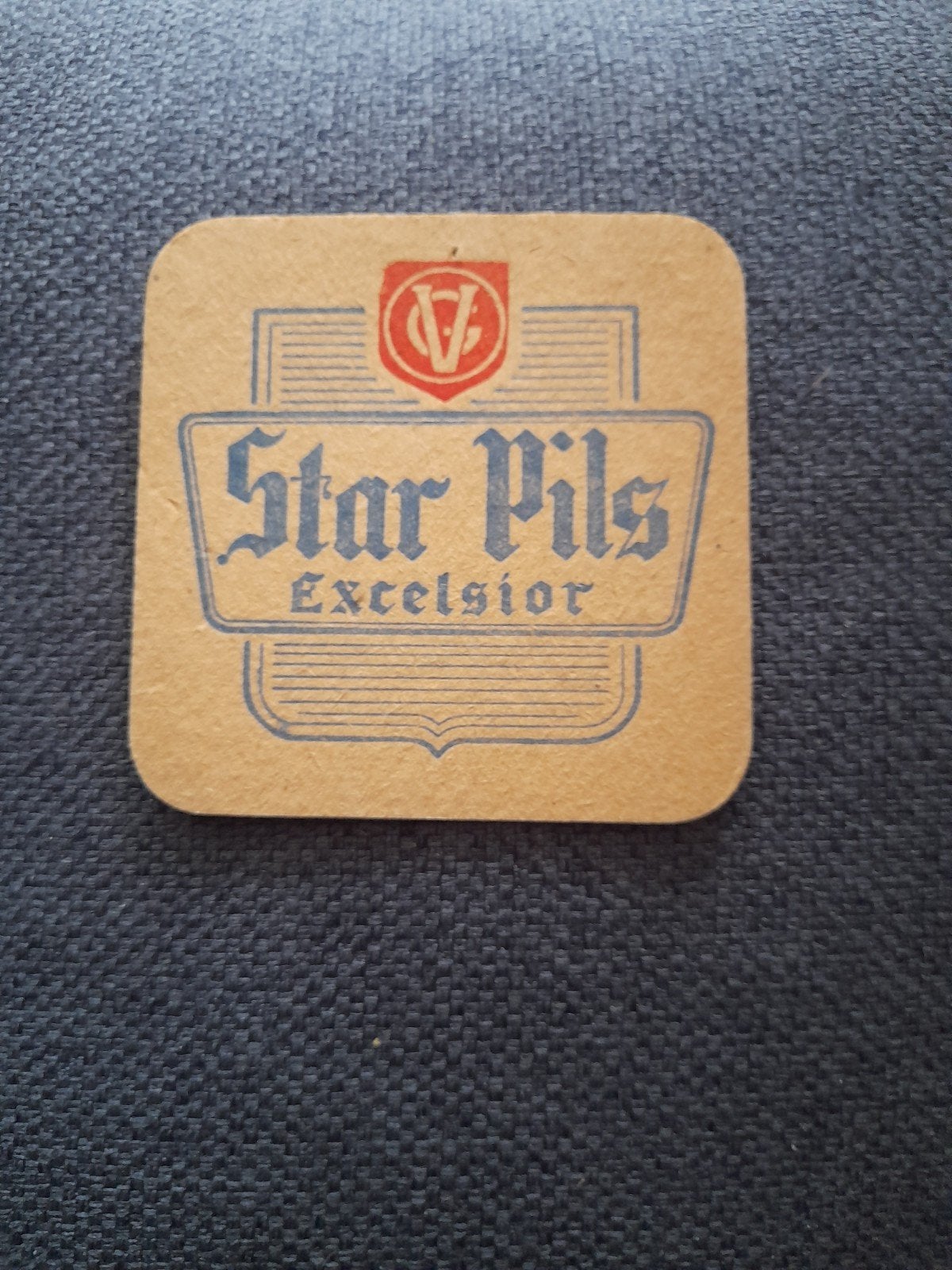 Bierviltje star pils exelsior, Ophalen of Verzenden
