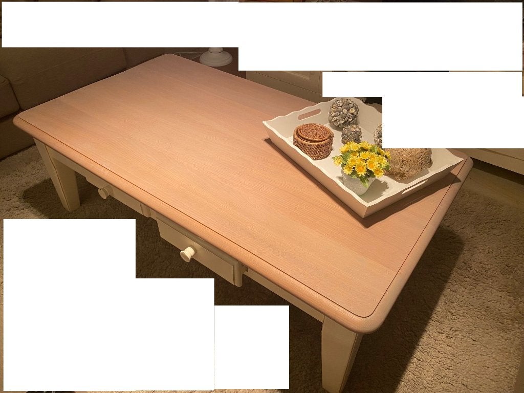 Flamant eiken salontafel, Huis en Inrichting, Ophalen, 100 tot 150 cm, Flamant, Eikenhout