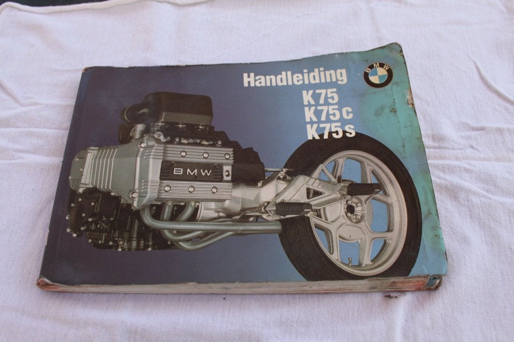Werkboek BMW K 75 nederlends, Boeken, Ophalen of Verzenden, Gelezen