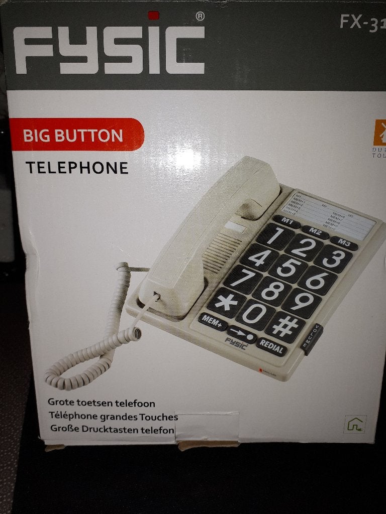 Telephne pour persone age, Ophalen, Nieuw
