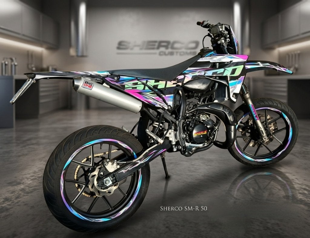 Sherco SM-R 50, Autres marques, Comme neuf, 6 vitesses, Enlèvement
