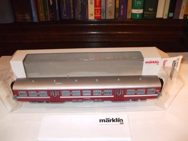 Märklin bordeaux M2 NMBS 2de klas rijtuig uit set 43542-02, Hobby en Vrije tijd, Ophalen, Wisselstroom, Wagon, Zo goed als nieuw