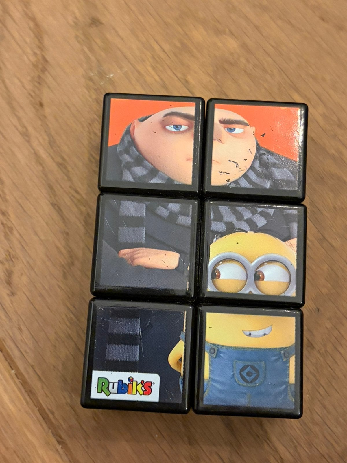 Rubiks - Minions, Hobby & Loisirs créatifs, Enlèvement ou Envoi, Utilisé, Rubik's Cube ou Puzzle 3D