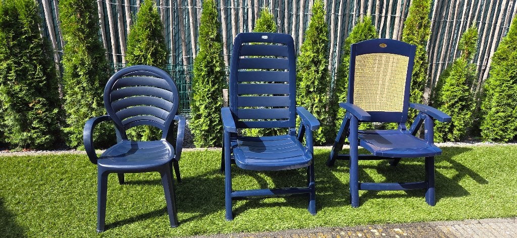 Tuinstoel, Tuin en Terras, Ophalen, Gebruikt, Kunststof, Inklapbaar