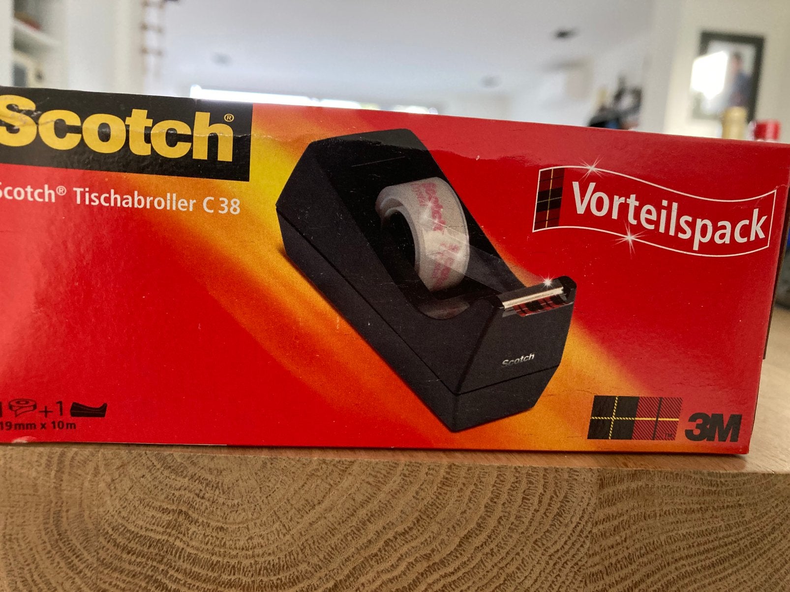 Plakbandhouder met plakband, Ophalen of Verzenden, Nieuw