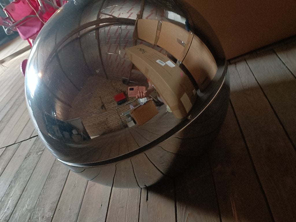 Luster, Huis en Inrichting, Lampen | Kroonluchters, Ophalen, Gebruikt, Glas, Modern