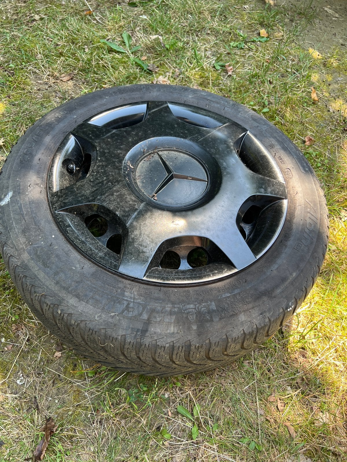 Winterset mercedes w211 velgen 205/55/16, Auto-onderdelen, Ophalen of Verzenden, Velg(en)