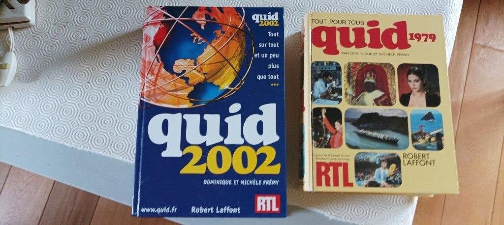 2 Quid 1979 & 2002 - D. et M. Frémy, Robert Laffont RTL, Série complète, Enlèvement ou Envoi, Dominique et Michèle Frémy, Général