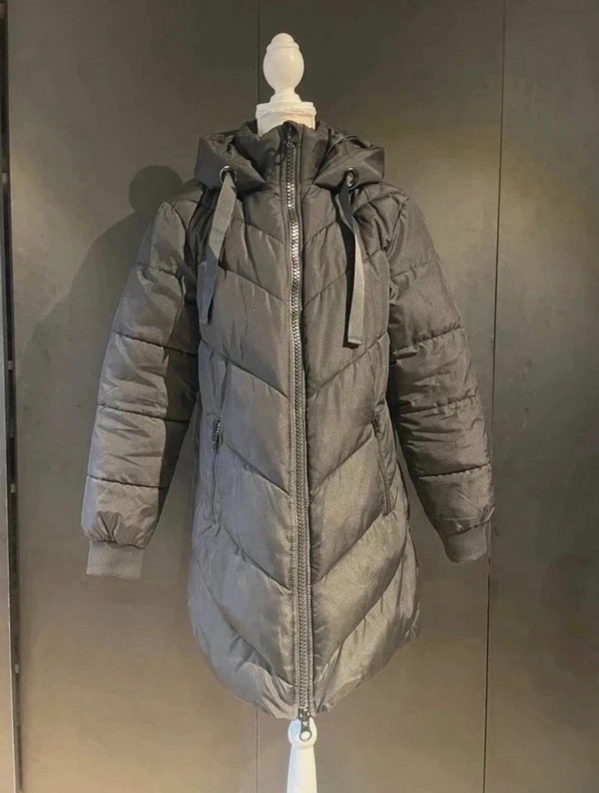 Langewinterjas, Kleding | Dames, Verzenden, Zo goed als nieuw, Maat 38/40 (M)