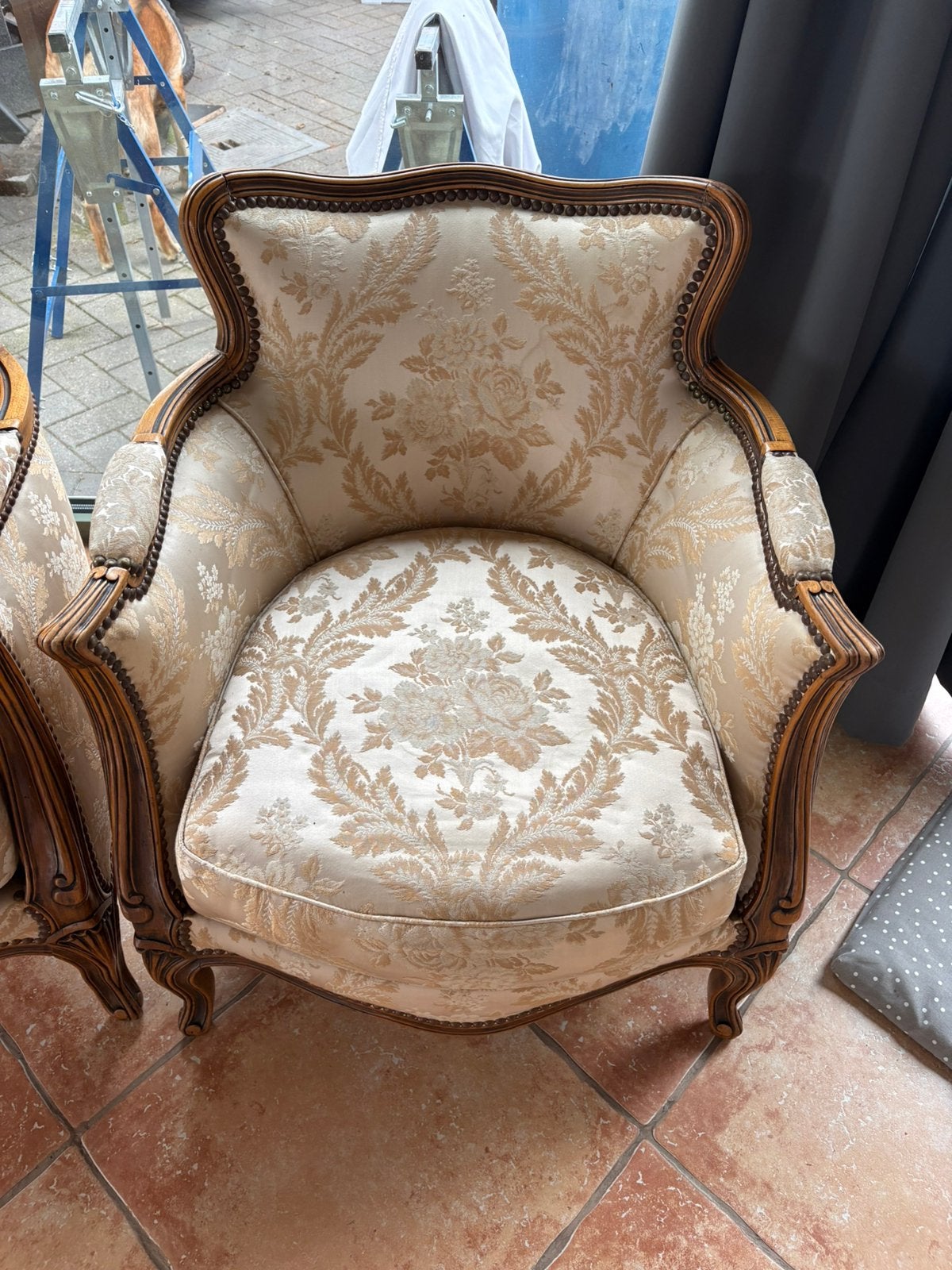 Fauteuil de style Louis XV 2x, Enlèvement
