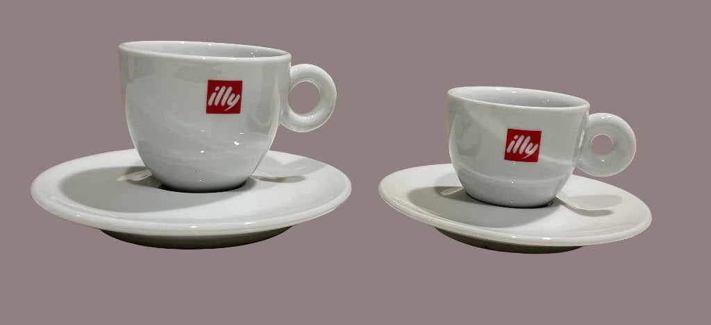 Koffie kopjes Illy, Ophalen
