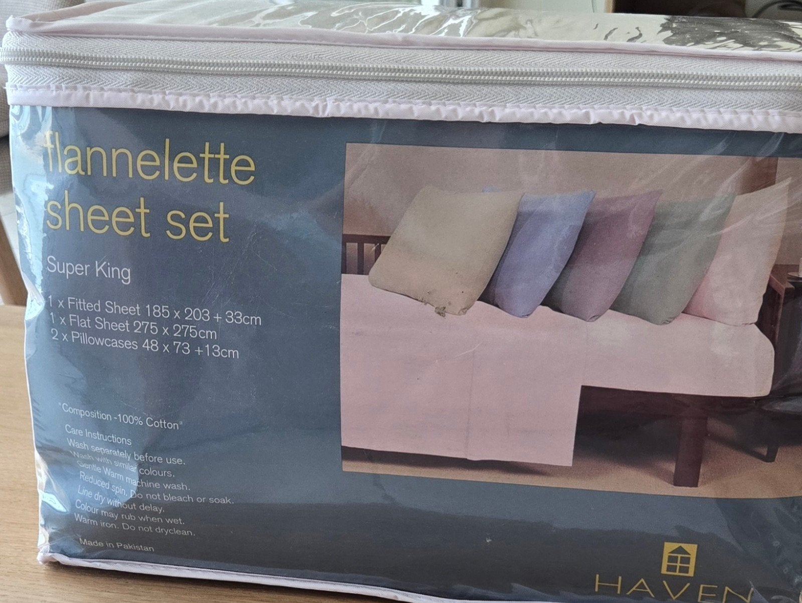Set de draps, Neuf, Beige, Housse de couette, Enlèvement
