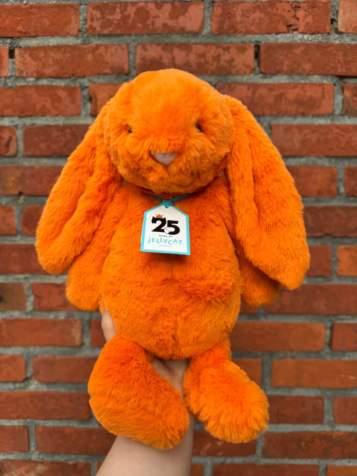 Jellycat luxe Amberley bunny, Neuf, Jellycat, Orange, Enlèvement ou Envoi