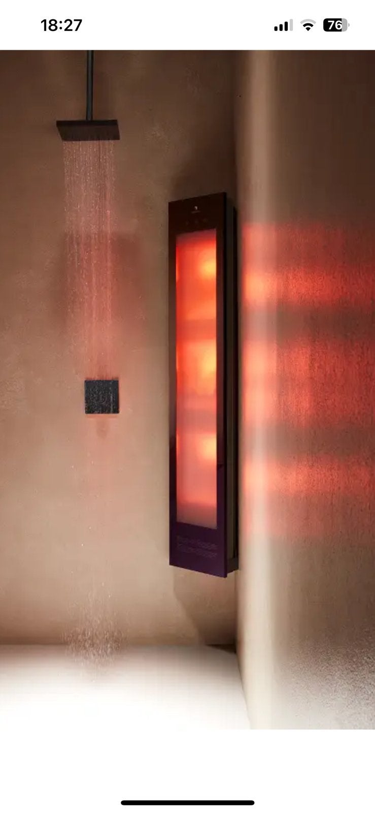 Sunshower combi noir, Enlèvement, Neuf, Inox, Autres types