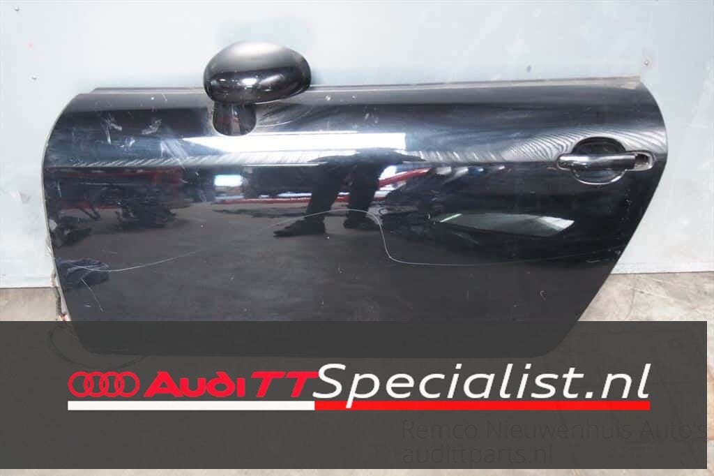 Linker voor portier zwart Audi TT roadster/cabrio, Ophalen, Gebruikt, -, Deur