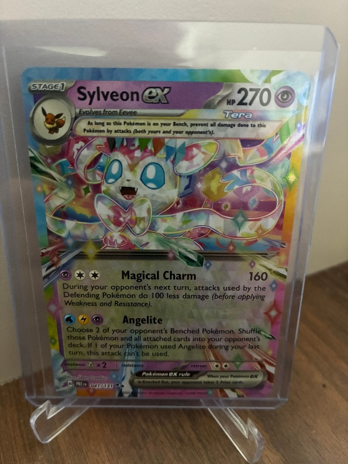 Pokemon sylveon ex prismatic evolutions, Enlèvement ou Envoi, Comme neuf, Booster