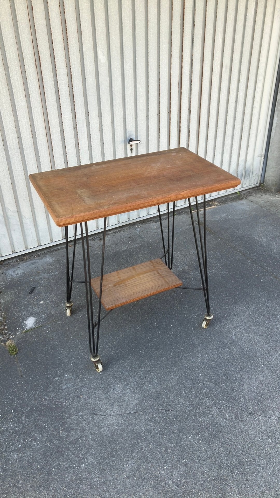 Vintage karretje,, Huis en Inrichting, Tafels | Sidetables, Ophalen, Zo goed als nieuw