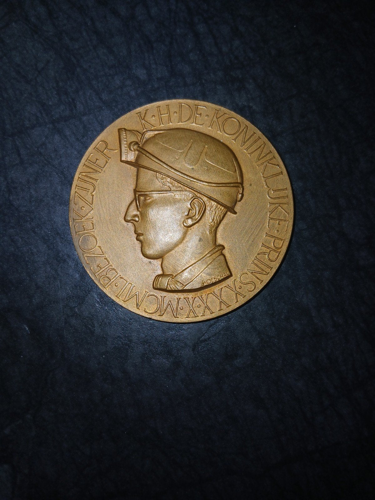 bronzen herdenkingsmunt 1950, Postzegels en Munten, Penningen en Medailles, Ophalen