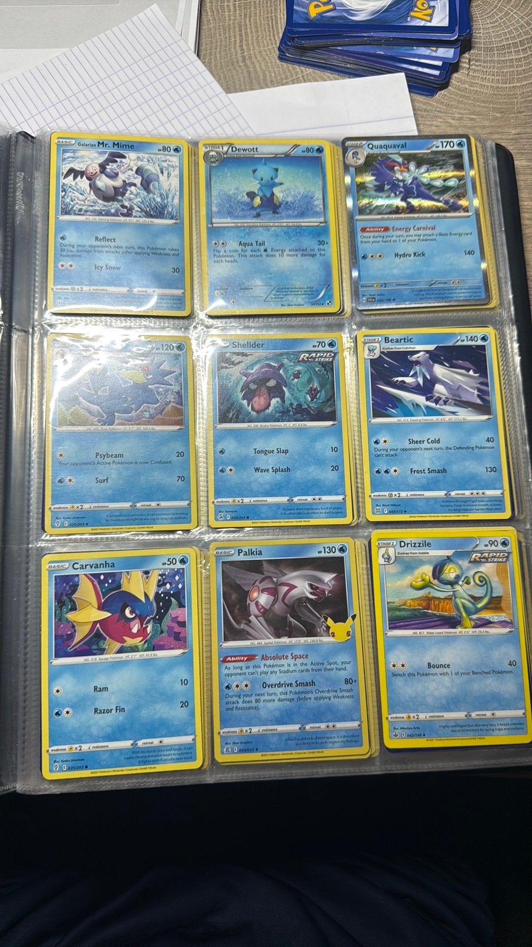 Pokemonkaarten, Enlèvement, Comme neuf