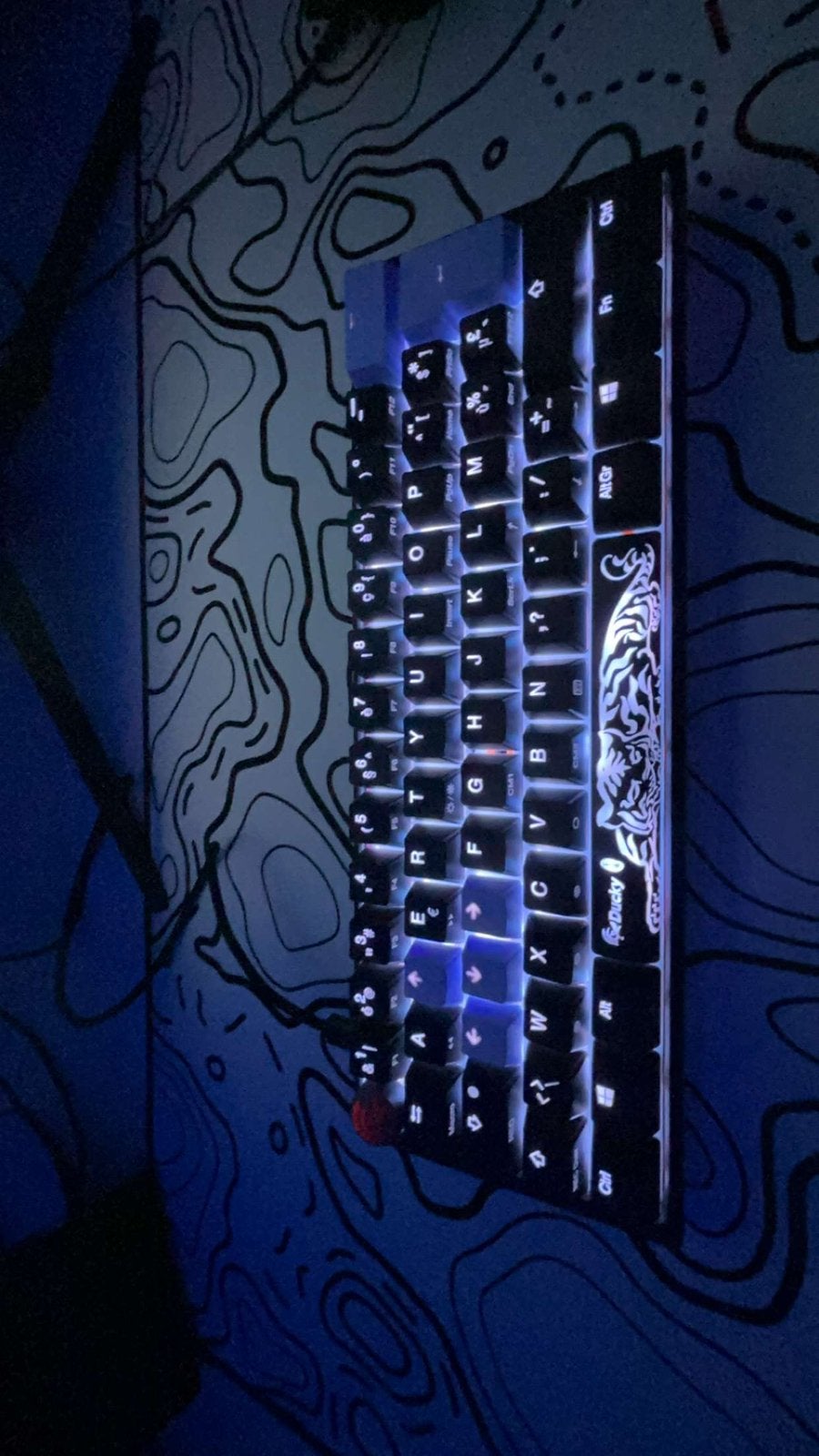 Ducky one pro mini limited edition, Informatique & Logiciels, Claviers, Comme neuf, Enlèvement