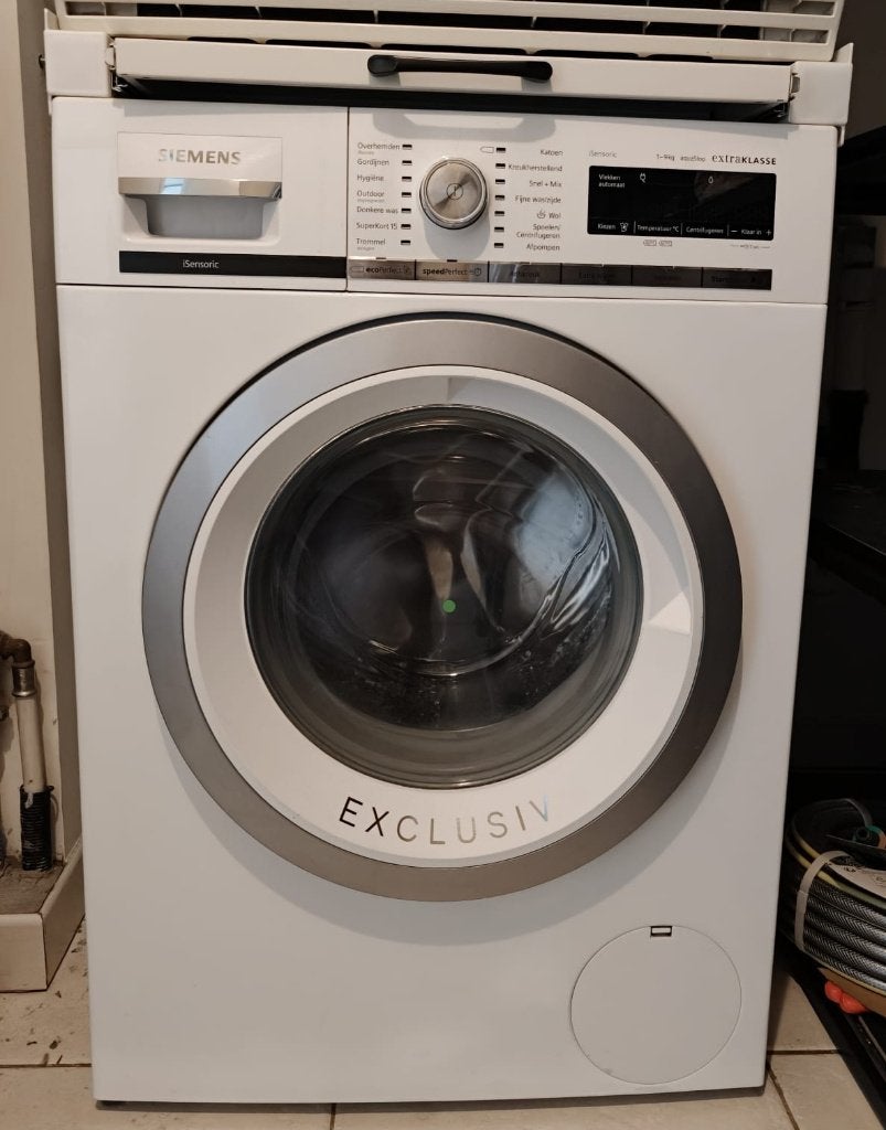 Washing Machine and Dryer, Ophalen, 1200 tot 1600 toeren, Handwasprogramma, 8 tot 10 kg
