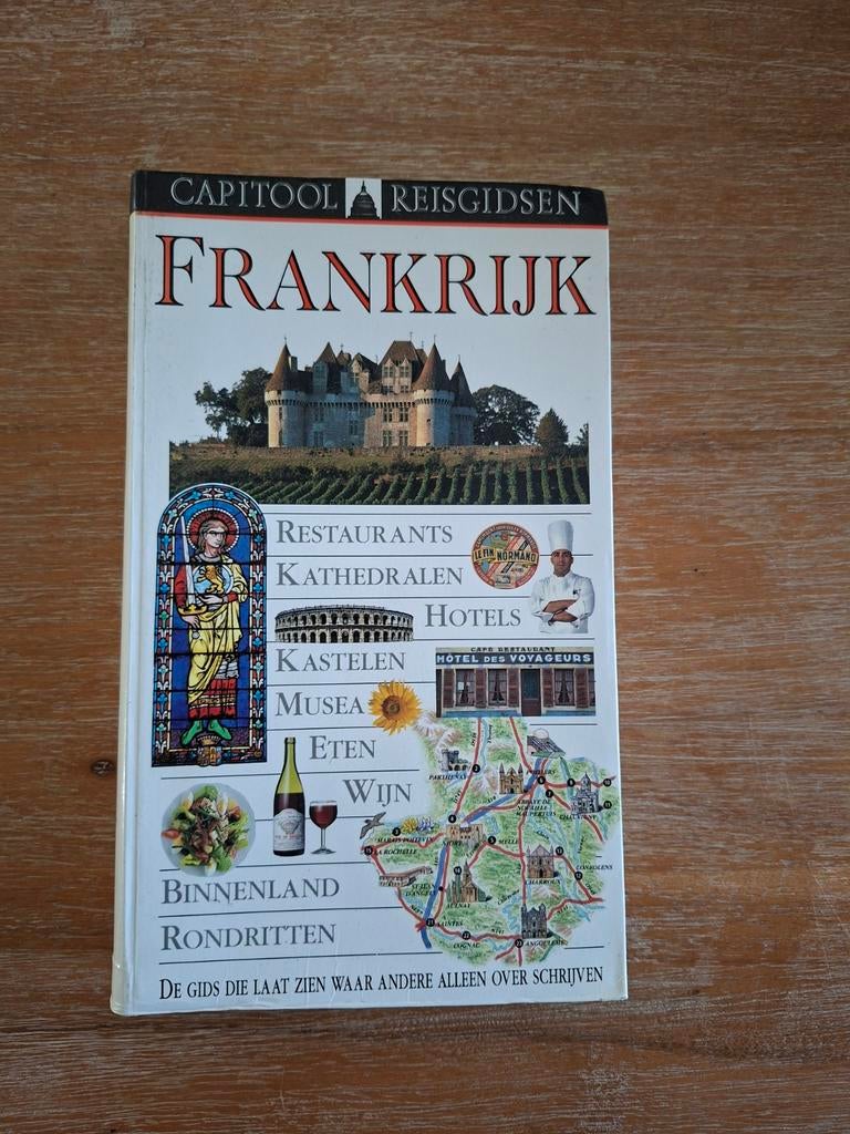 Capitool boek reisgids - Frankrijk, Ophalen of Verzenden, Zo goed als nieuw, Capitool