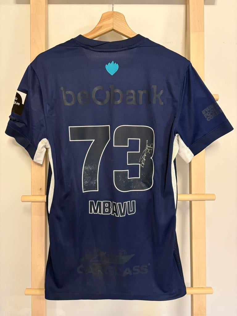 Matchworn shirt KRC Genk (limited edition), Ophalen, Zo goed als nieuw, Shirt