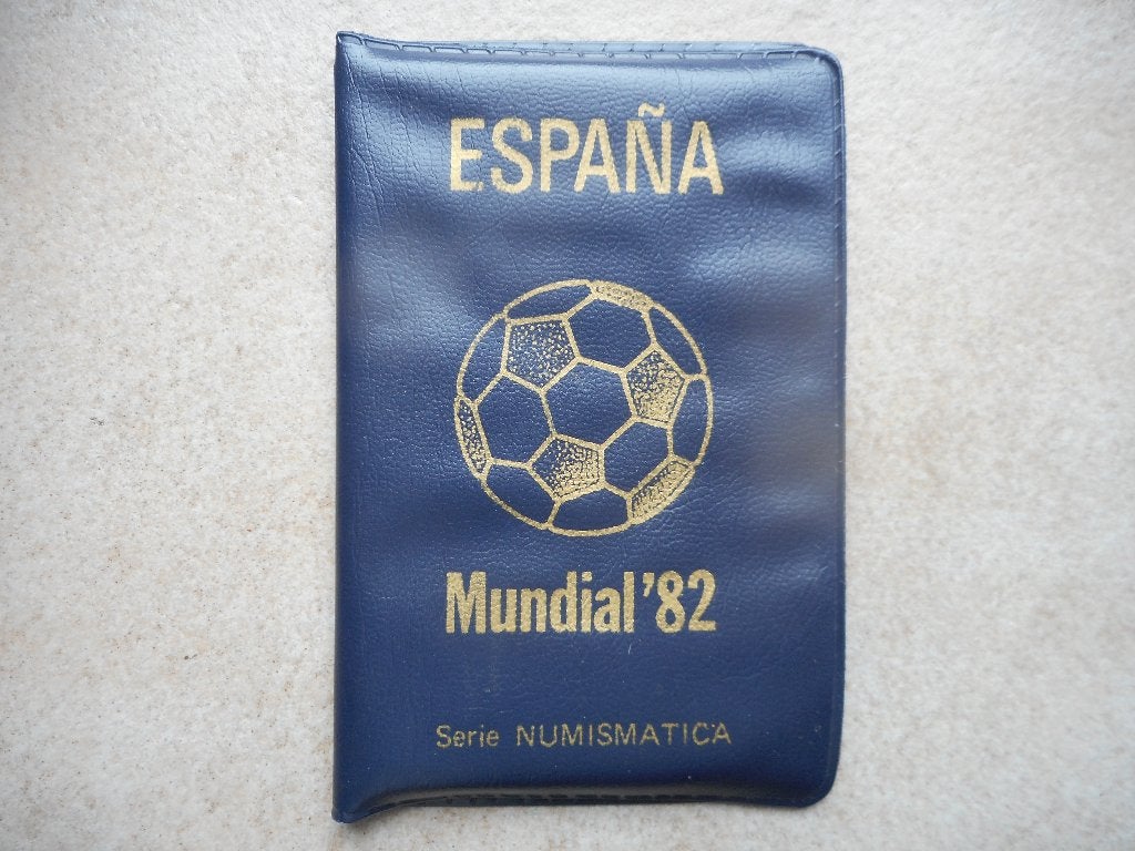 Mondial 1982 Espana football pochette pièce monnaie ORIGINAL, Verzenden