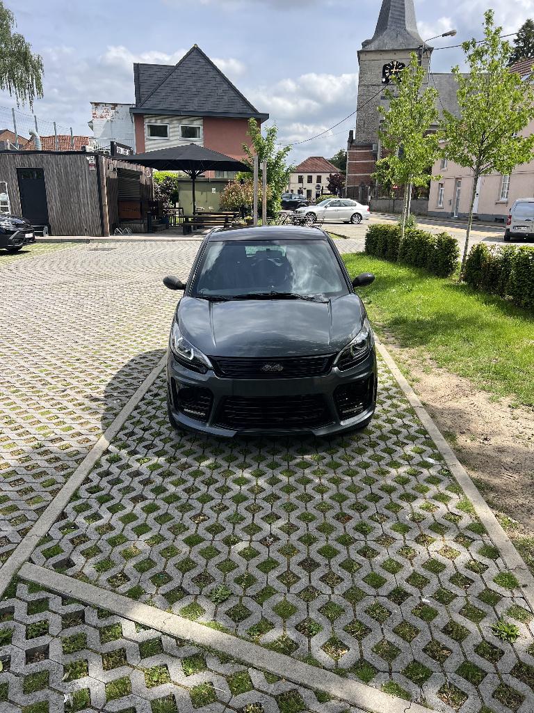 Ligier JS50 Sport 2020 - Auto zonder rijbewijs - Airbag, Auto's, Overige Auto's, Zwart, Leder, Diesel, Particulier