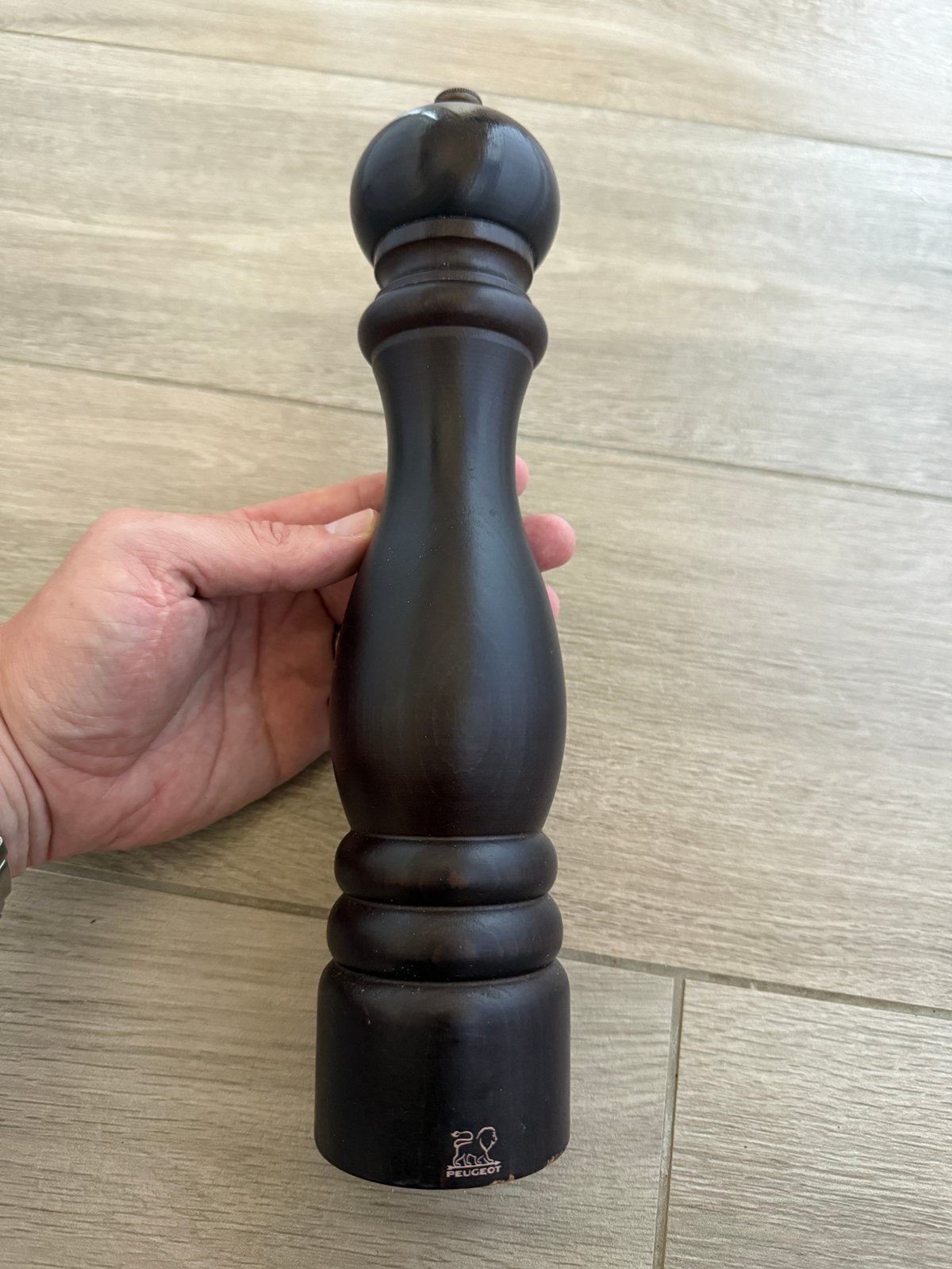 Peugeot pepermolen groot, Huis en Inrichting, Hout, Bruin, Ophalen, Blond Amsterdam