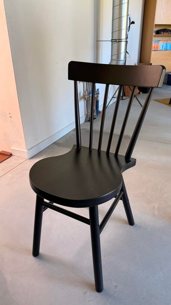 Stoel zwart Ikea, Huis en Inrichting, Ophalen, Gebruikt, Zwart, Eén