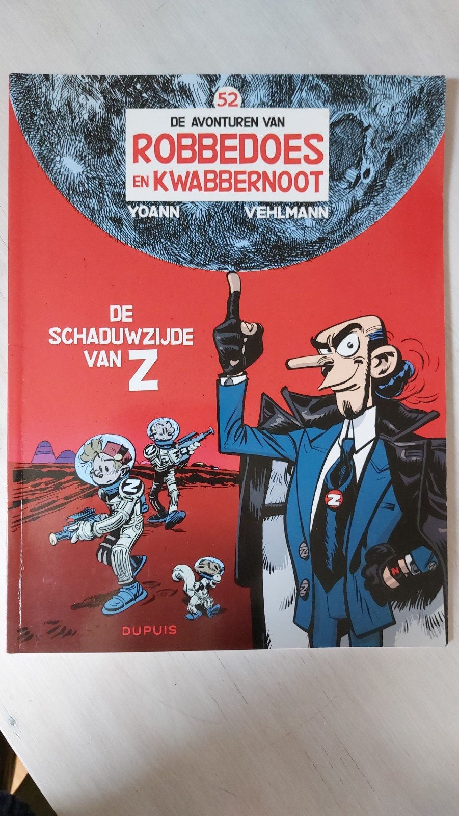 Robbedoes 52 - De schaduwkant van Z, Ophalen, Fabien Vehlmann