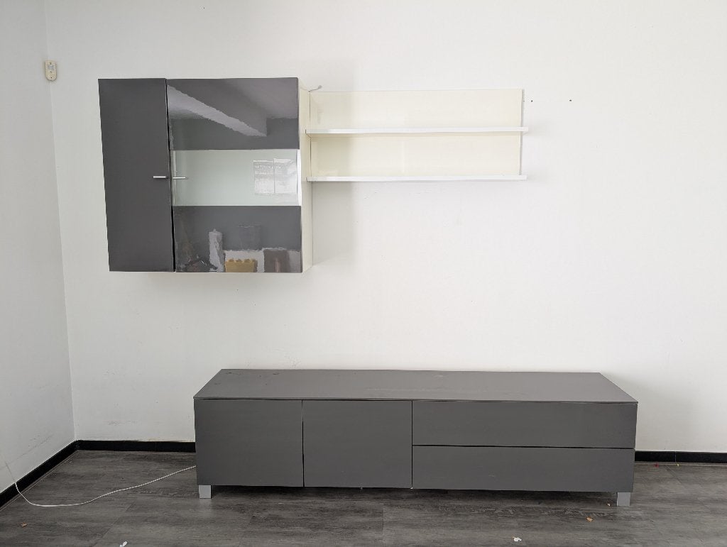 TV meubel, Huis en Inrichting, Kasten |Televisiemeubels, Ophalen, Gebruikt, 25 tot 50 cm, 200 cm of meer