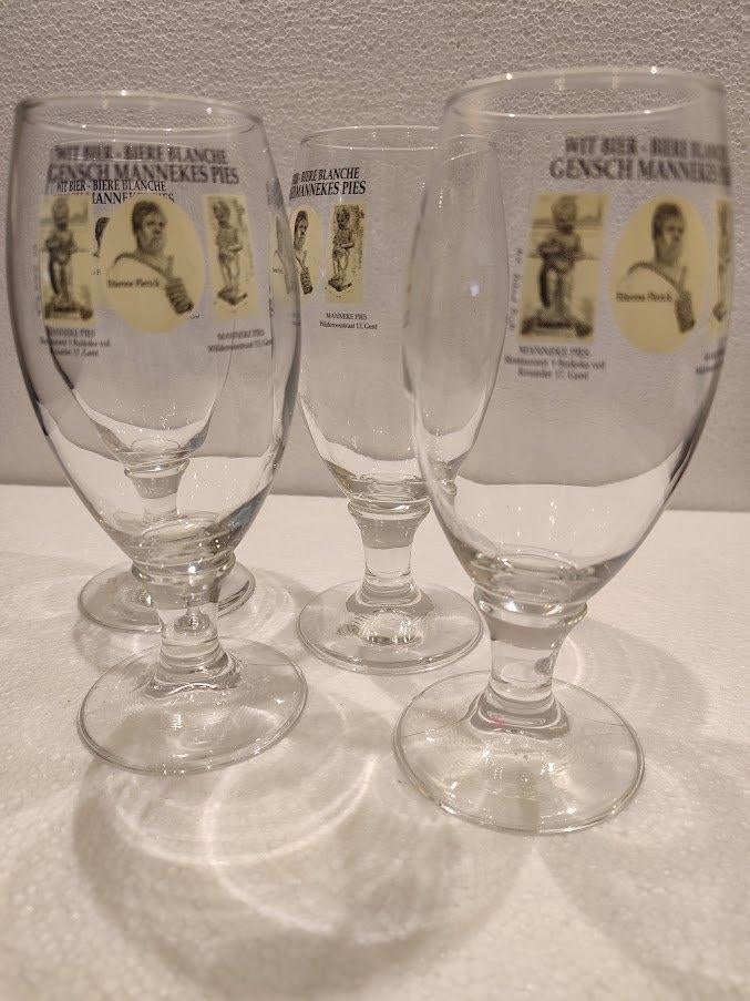 Bierglas Manneken Pis Gent – zeldzaam Gents glas”, Verzamelen, Ophalen of Verzenden, Zo goed als nieuw, Glas of Glazen, Overige merken